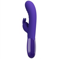 Pretty Love - Cerberus Youth Vibrador Rabbit Violeta con 30 Funciones