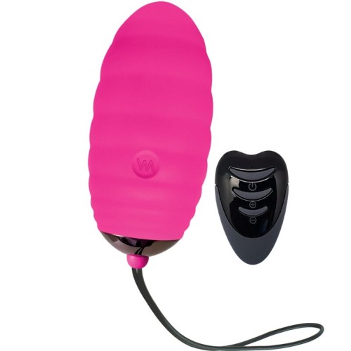 Ocean Breeze 2.0 Huevo Vibrador Recargable Control Remoto Rosa