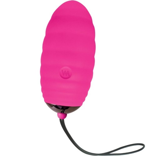 Ocean Breeze 2.0 Huevo Vibrador Recargable Control Remoto Rosa