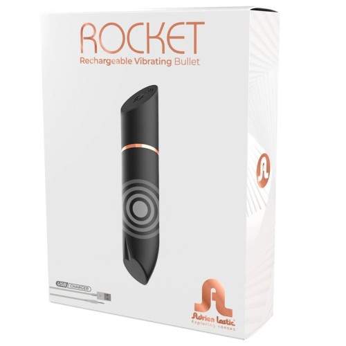 Rocket Rechargeable Bullet Vibrator for Discreet Pleasure