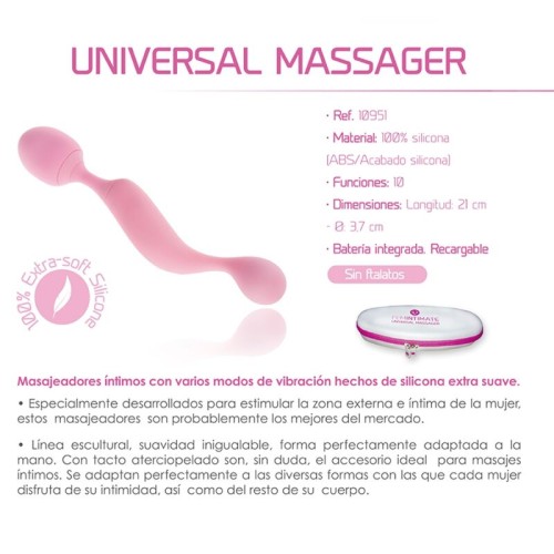 Universal Vibrating Massager Pink