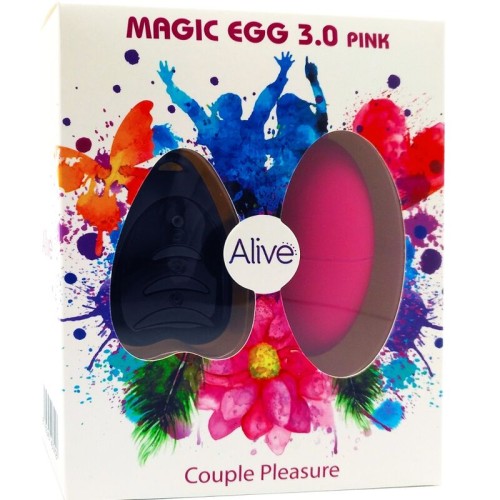 Magic Egg 3.0 Huevo Vibrador Control Remoto - Rosa