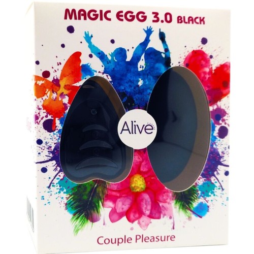 Magic Egg 3.0 Remote Control Vibrator Black