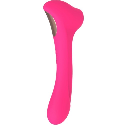 Quiver Succionador y Vibrador Fucsia