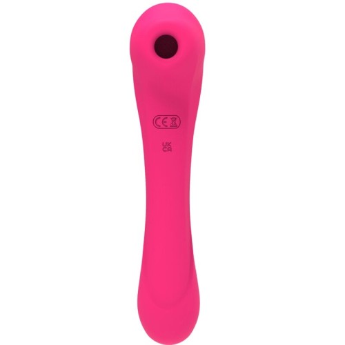 Quiver Succionador y Vibrador Fucsia