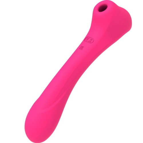 Quiver Succionador y Vibrador Fucsia