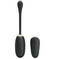 Pretty Love Doreen Luxury Rechargeable Vibrating Egg Black - Explore Pleasure