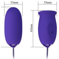 Pretty Love Daisy Youth Rechargeable Vibrator Purple