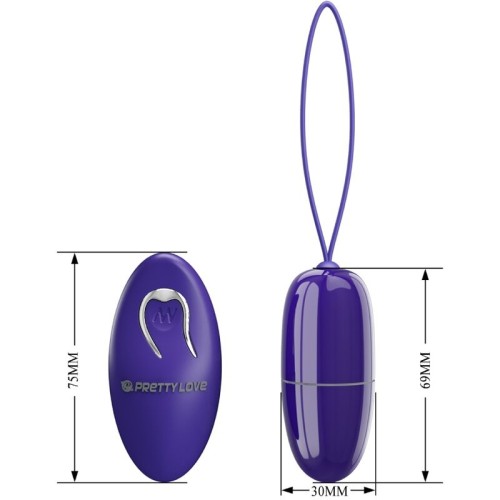 Pretty Love Selkie Remote Control Vibrator - Compact Pleasure