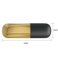 Pretty Love Rechargeable Gold Bullet Vibrator