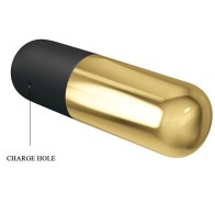 Pretty Love Rechargeable Gold Bullet Vibrator