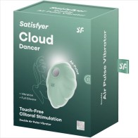 Satisfyer Cloud Dancer Green Air Pulse Vibrator