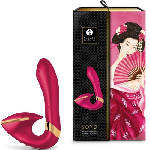 Shunga Masajeador Intimo Fucsia