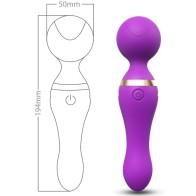 Armony Masajeador y Vibrador Cabeza Flexible Negro