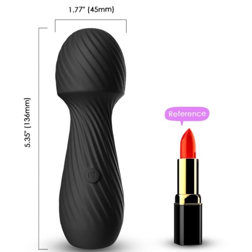 Armony Dazzle Small Massager and Vibrator in Black