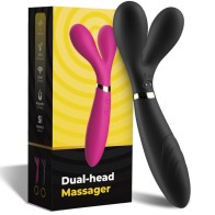 Armony - Y-wand Masajeador & Vibrador Negro - Relajación Definitiva