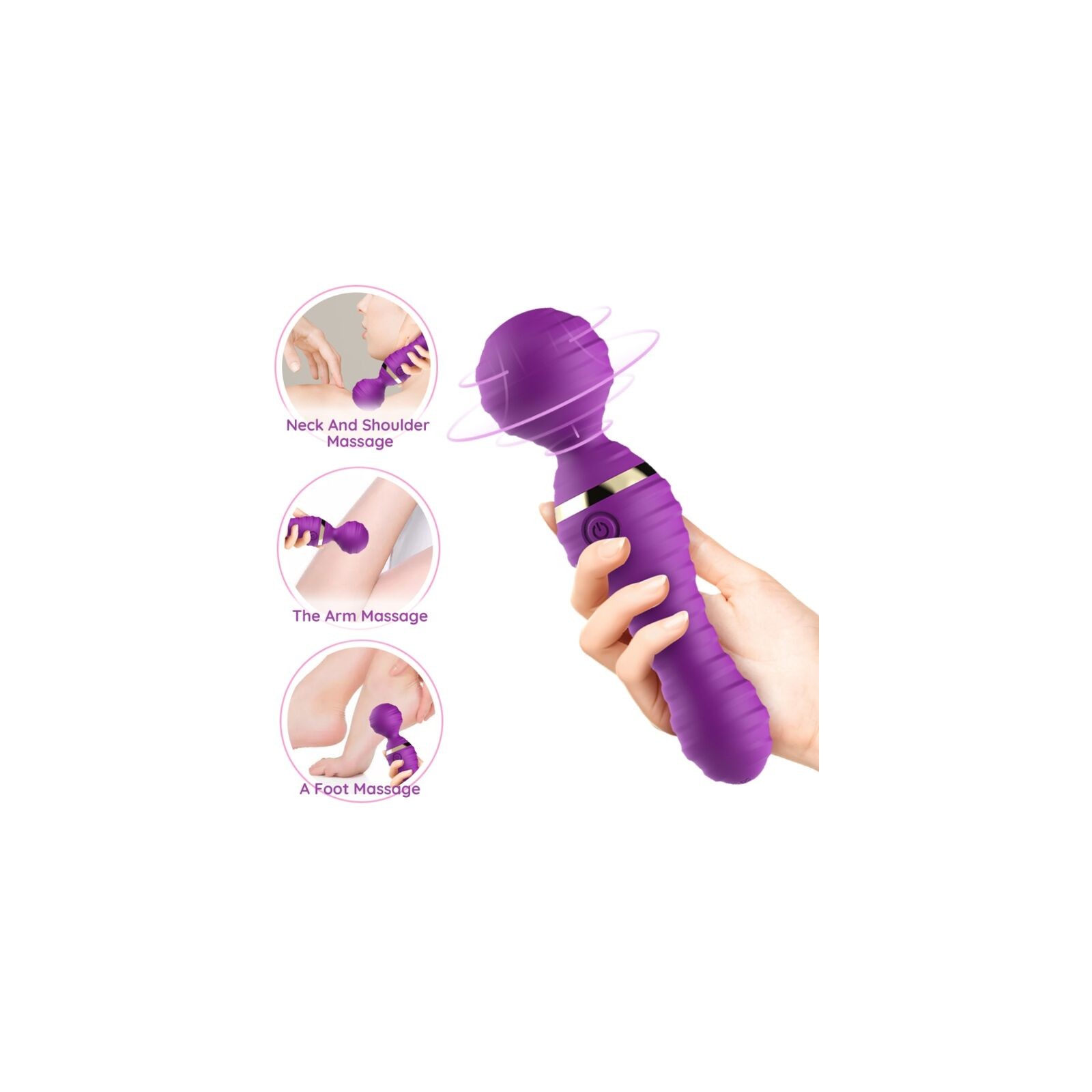 Small Massager with 9 Vibration Modes