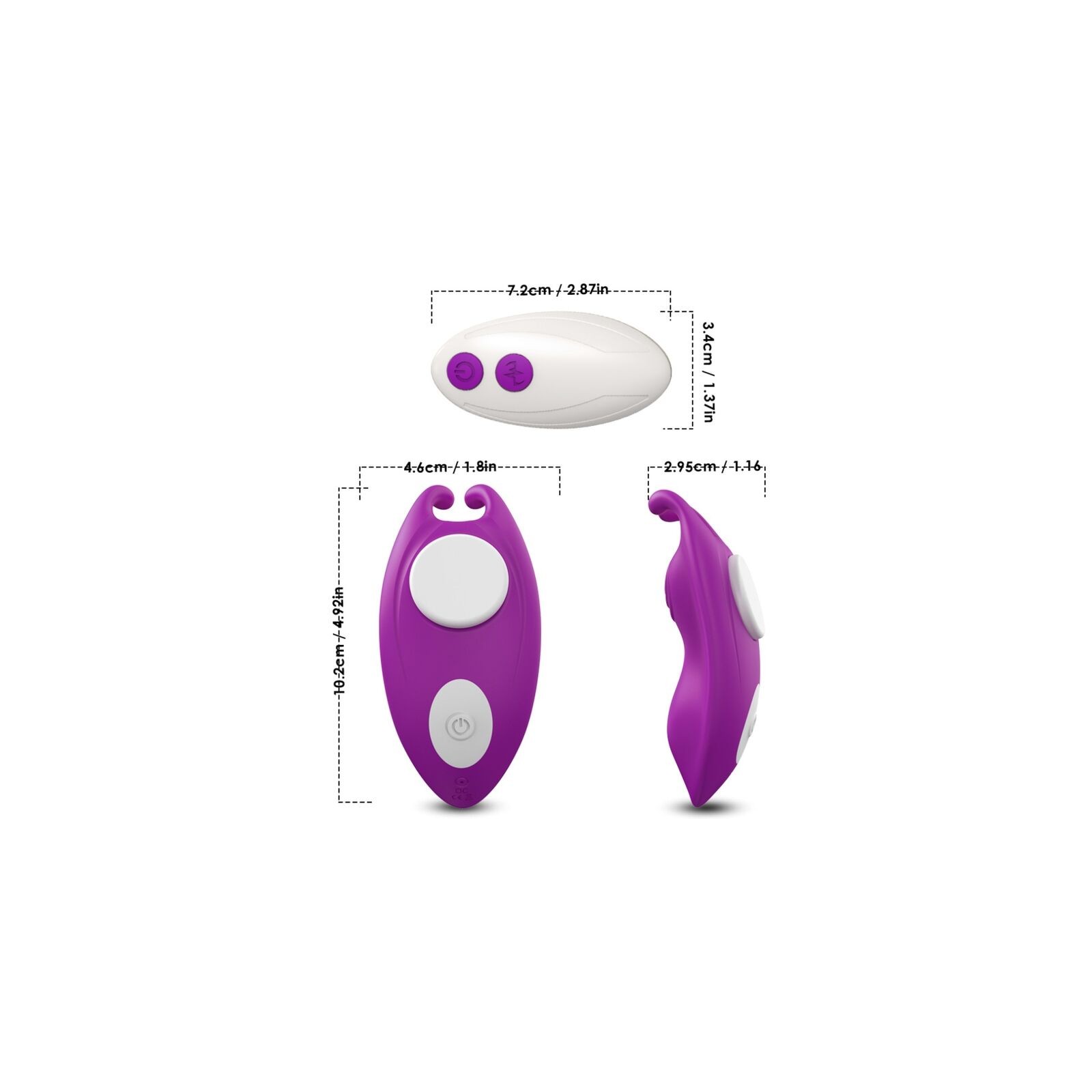 Armony - Honeybee Panties Vibrador Punto G Control Remoto Violeta