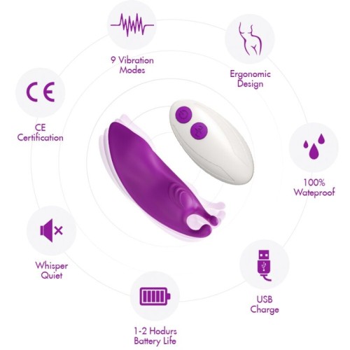 Armony Honeybee G-Spot Vibrating Panties - App Controlled