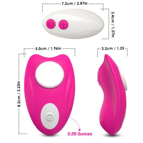 Armony Butterfly Vibrator Panties Remote Control Pink