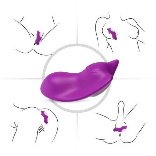 Armony Butterfly Panties Vibrator Remote Control Violet