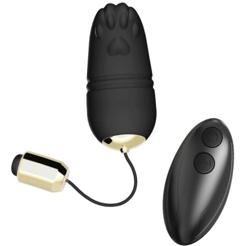 Armony - Kitty Huevo Vibrador Punto G Control Remoto Negro - Placer Puro