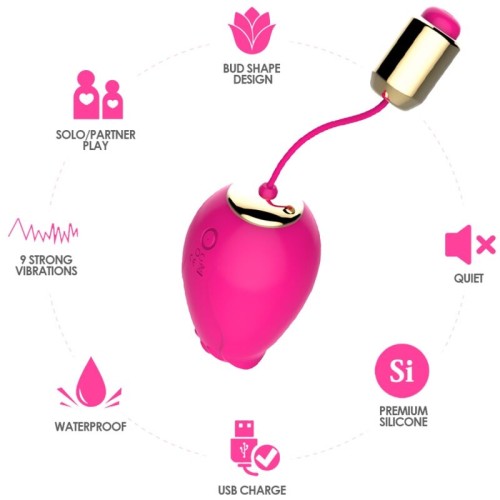 Armony - Mandala G-spot Vibrator Remote Control Fuchsia