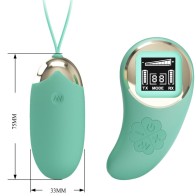 Pretty Love Mina Remote Control Egg Vibrator Green