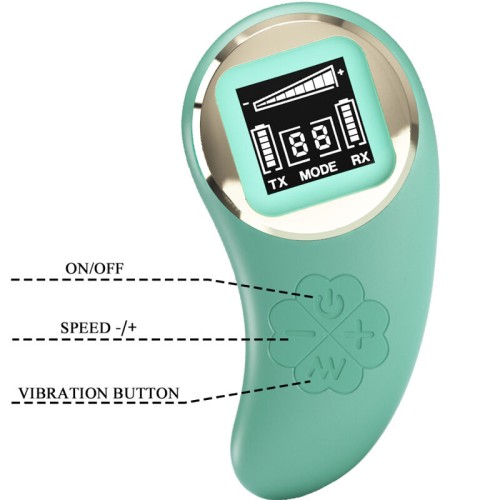 Pretty Love Mina Remote Control Egg Vibrator Green