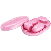 Pretty Love Magic Box Vibrating Bullet & Stimulator Pink