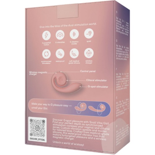 Gizi Pink Dual Stimulator for Ultimate Pleasure