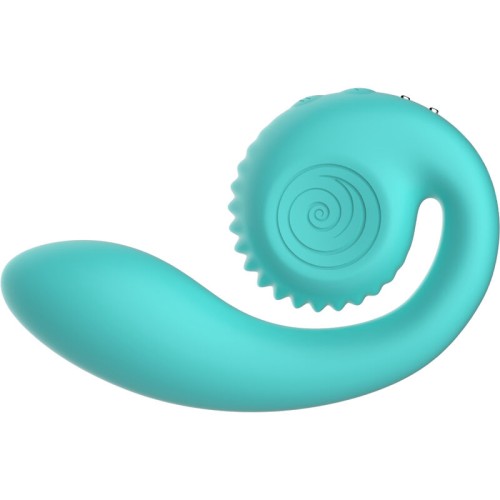 Gizi Snail Vibe Dual Stimulator Turquoise