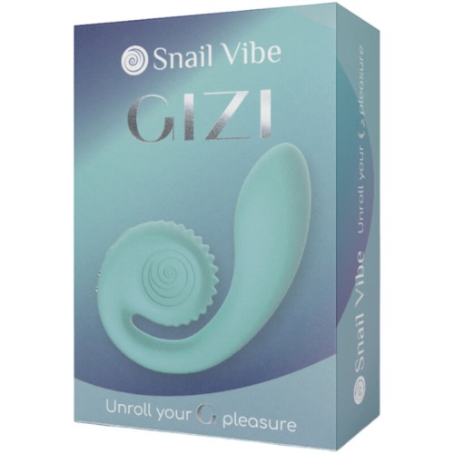 Gizi Snail Vibe Dual Stimulator Turquoise