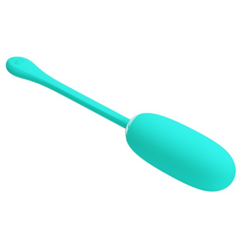 Pretty Love Julius Huevo Vibrador Impermeable Recargable Verde Agua