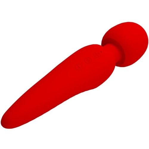 Pretty Love Meredith Massager 12 Vibration Modes - Red