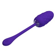 Pretty Love Marine Texture Rechargeable Vibrating Egg Purple