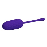 Pretty Love Marine Texture Rechargeable Vibrating Egg Purple