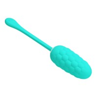 Pretty Love Aqua Green Textured Vibrating Egg