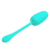 Pretty Love Aqua Green Textured Vibrating Egg