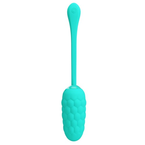 Pretty Love Aqua Green Textured Vibrating Egg