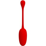 Pretty Love Huevo Vibrador Recargable Rojo