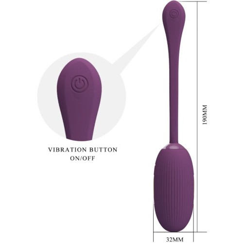 Pretty Love Doreen Huevo Vibrador Recargable - Placer Versátil