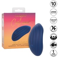 Cashmere Velvet Curve Blue - Luxury Massager