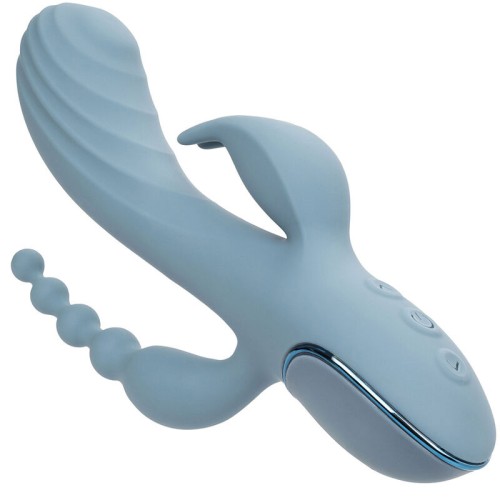 Triple Ecstasy Vibrator Grey