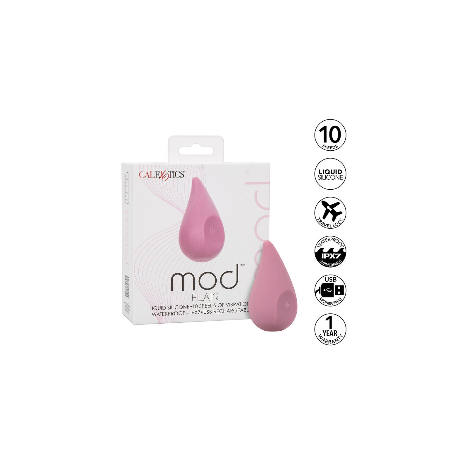 Pink Mod Flair Massager for Ultimate Sensation