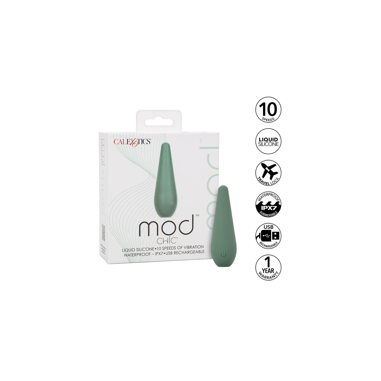 Mod Chic Estimulador Flexible de Punto G - Placer de Alta Calidad