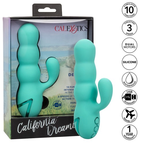 Del Mar Diva Rabbit Vibrator Green