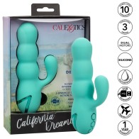 Del Mar Diva Vibrador Rabbit Verde Agua