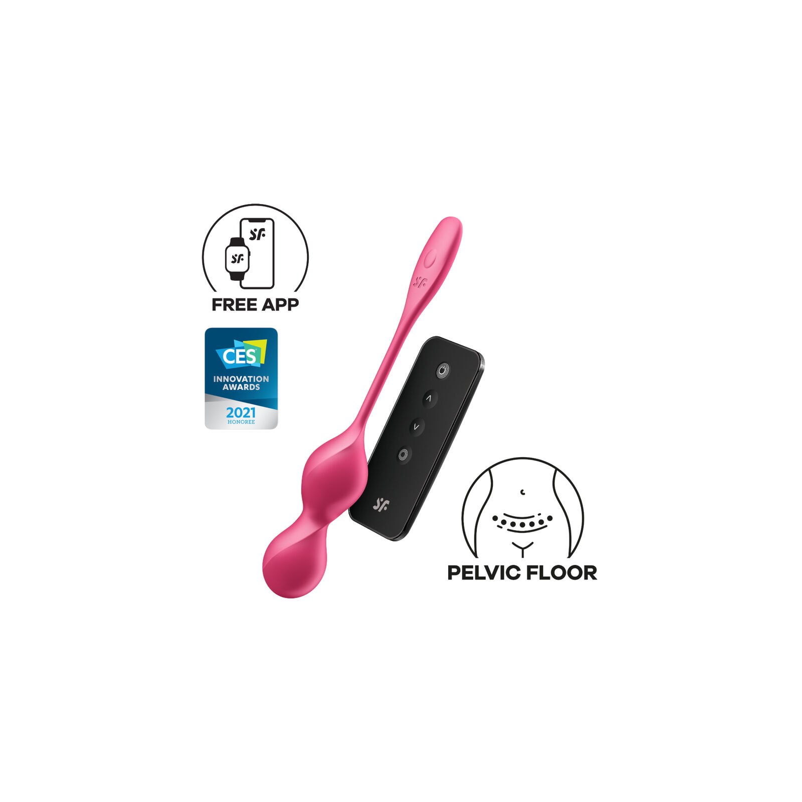 Satisfyer - Love Birds 2 Bolas Kegel Vibradoras Con App