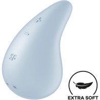 Satisfyer Dew Drop Lay-on Vibrator Blue